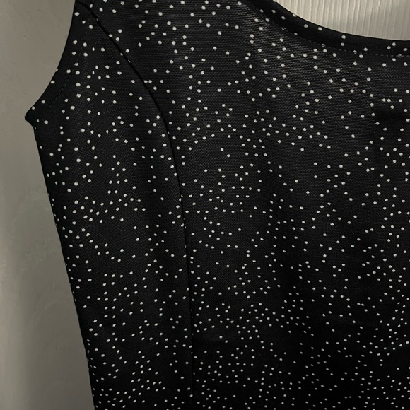 H&M Navy Blue Polka Dot Dress - Picture 3 of 8